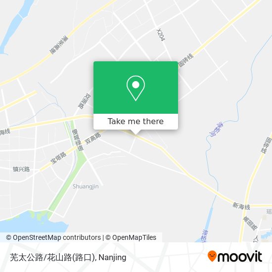 芜太公路/花山路(路口) map