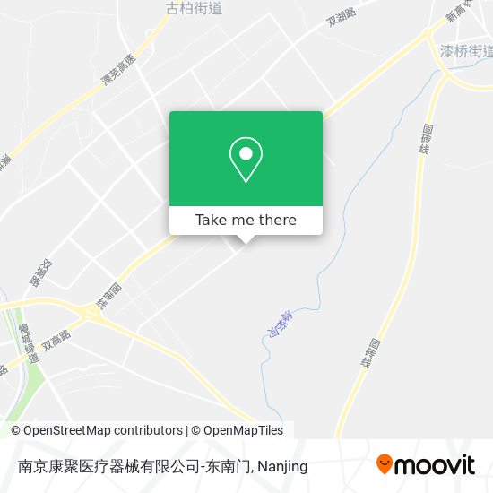 南京康聚医疗器械有限公司-东南门 map