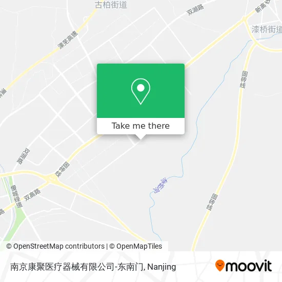 南京康聚医疗器械有限公司-东南门 map