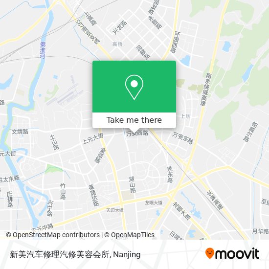 新美汽车修理汽修美容会所 map