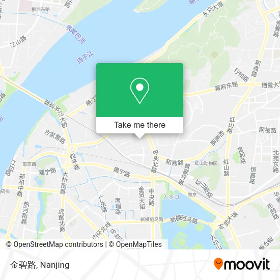 金碧路 map