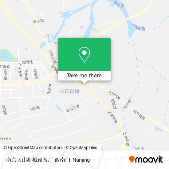 南京大山机械设备厂-西南门 map