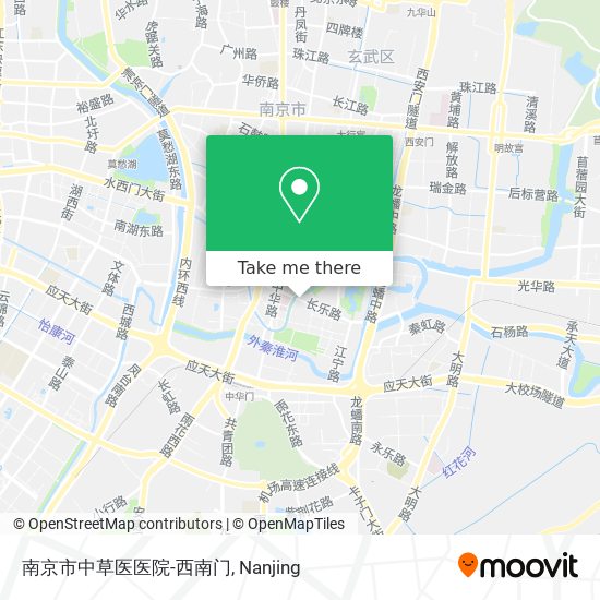 南京市中草医医院-西南门 map