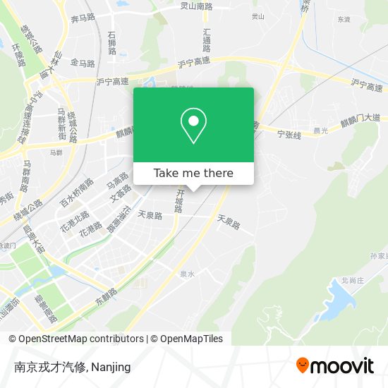 南京戎才汽修 map