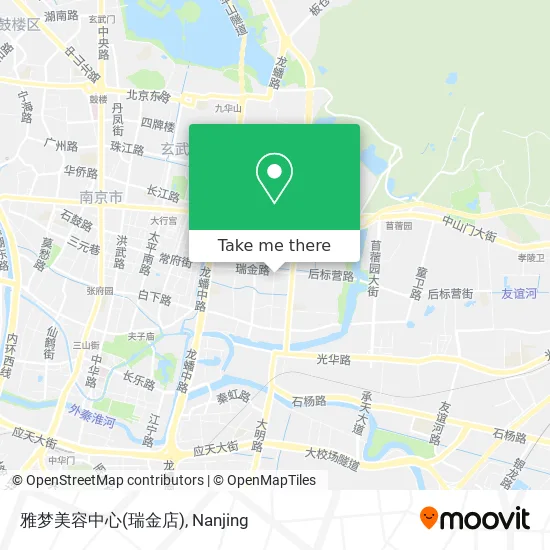 雅梦美容中心(瑞金店) map