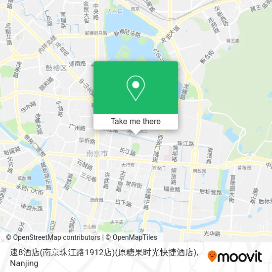 速8酒店(南京珠江路1912店)(原糖果时光快捷酒店) map