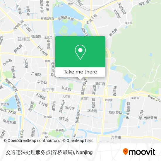 交通违法处理服务点(浮桥邮局) map