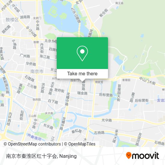 南京市秦淮区红十字会 map
