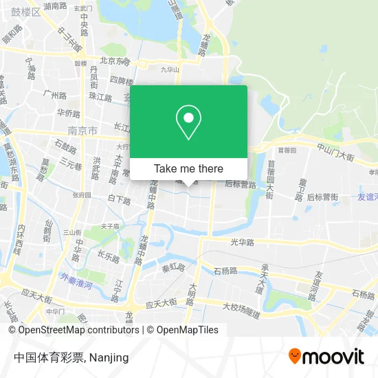 中国体育彩票 map