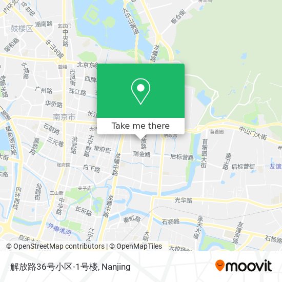 解放路36号小区-1号楼 map