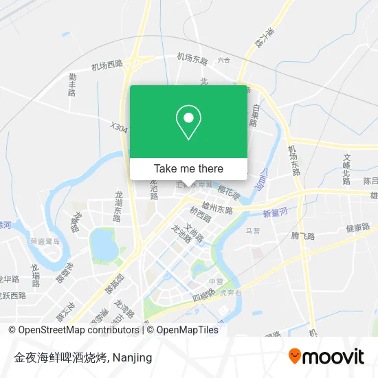 金夜海鲜啤酒烧烤 map