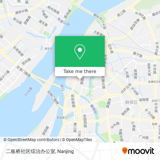 二板桥社区综治办公室 map