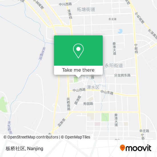 板桥社区 map