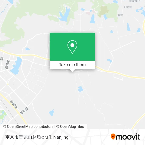 南京市青龙山林场-北门 map
