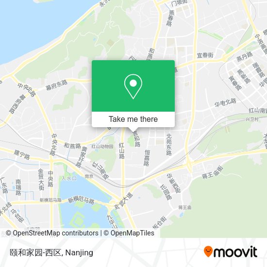 颐和家园-西区 map