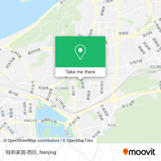 颐和家园-西区 map