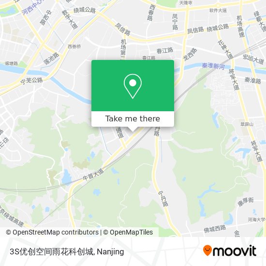 3S优创空间雨花科创城 map