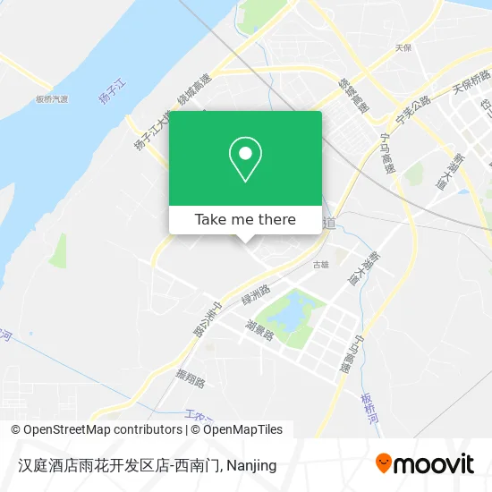 汉庭酒店雨花开发区店-西南门 map