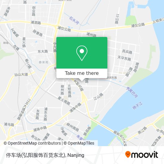 停车场(弘阳服饰百货东北) map
