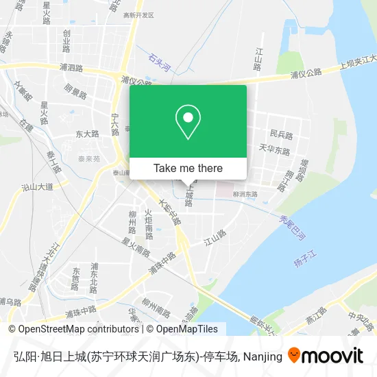 弘阳·旭日上城(苏宁环球天润广场东)-停车场 map