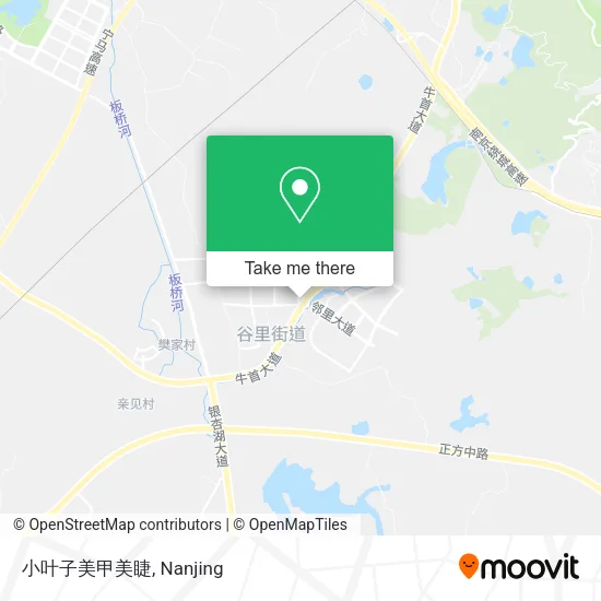 小叶子美甲美睫 map