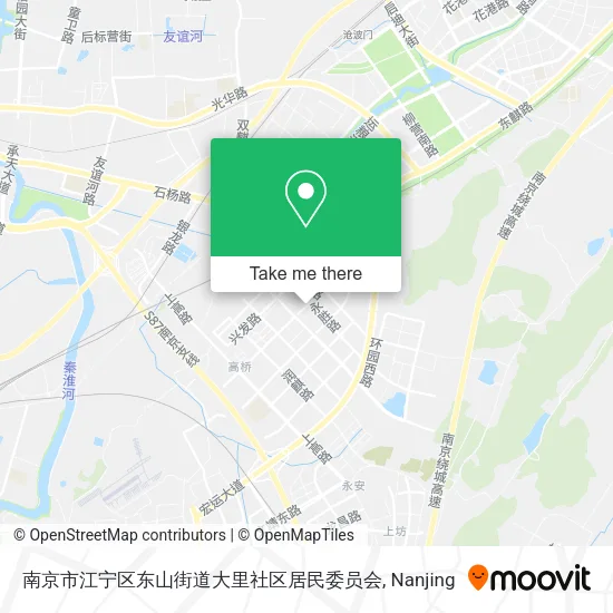 南京市江宁区东山街道大里社区居民委员会 map