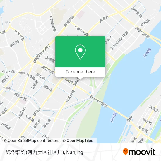 锦华装饰(河西大区社区店) map