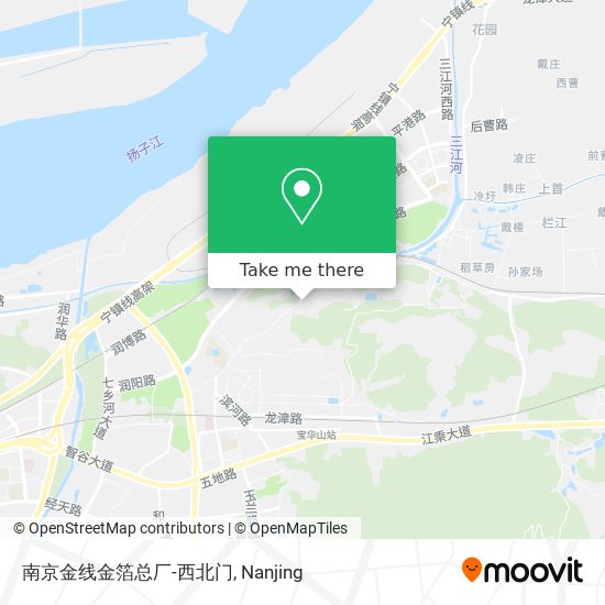 南京金线金箔总厂-西北门 map