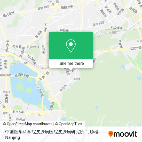 中国医学科学院皮肤病医院皮肤病研究所-门诊楼 map