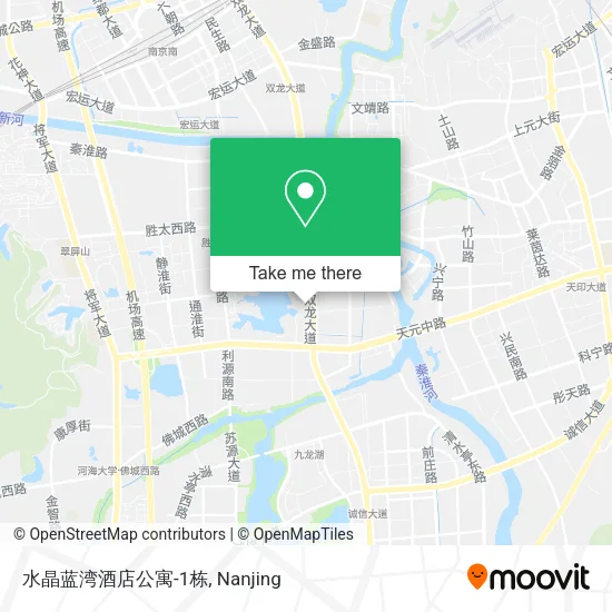 水晶蓝湾酒店公寓-1栋 map