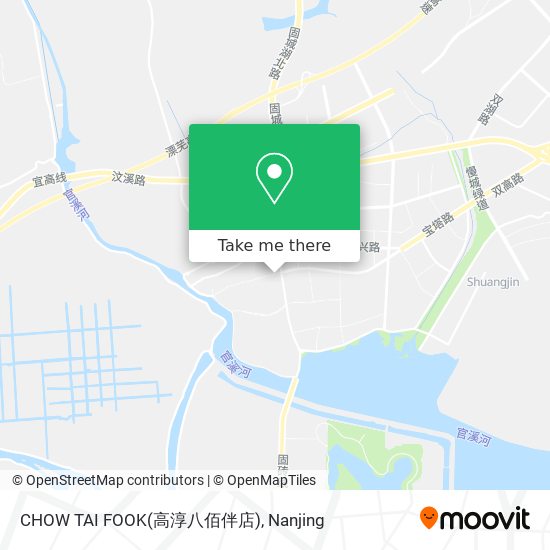 CHOW TAI FOOK(高淳八佰伴店) map