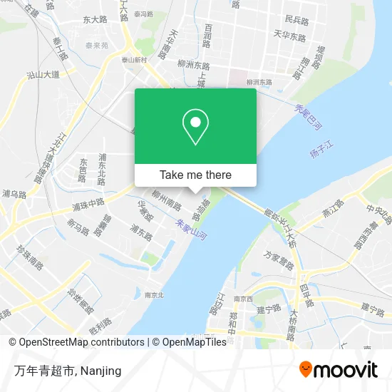 万年青超市 map
