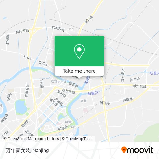 万年青女装 map
