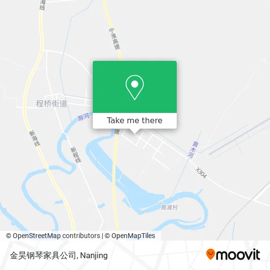 金昊钢琴家具公司 map