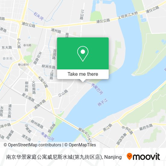 南京华景家庭公寓威尼斯水城(第九街区店) map