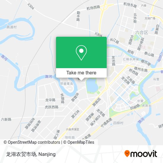 龙湖农贸市场 map