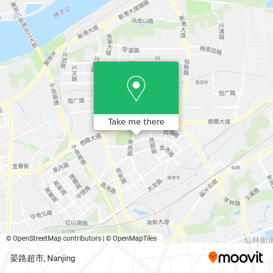 晏路超市 map