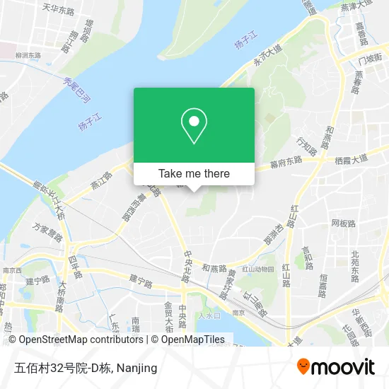 五佰村32号院-D栋 map