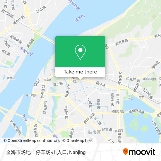 金海市场地上停车场-出入口 map
