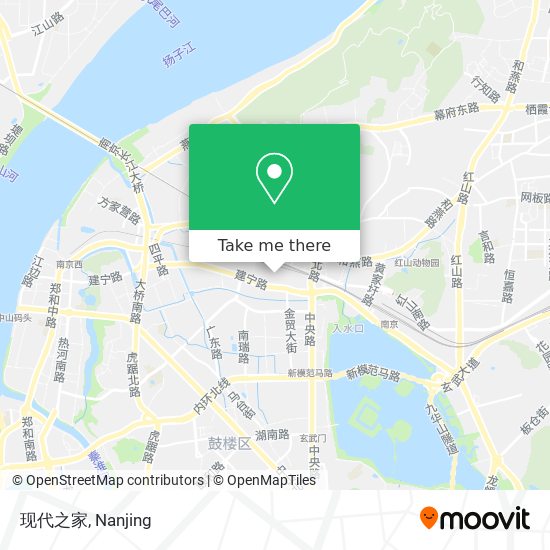 现代之家 map