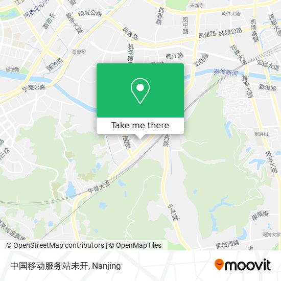 中国移动服务站未开 map
