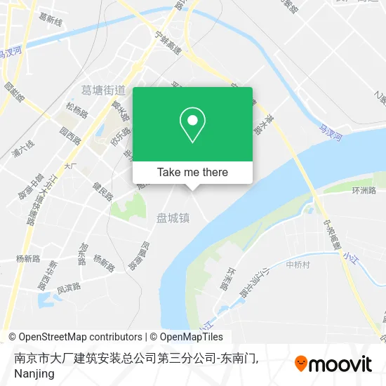 南京市大厂建筑安装总公司第三分公司-东南门 map