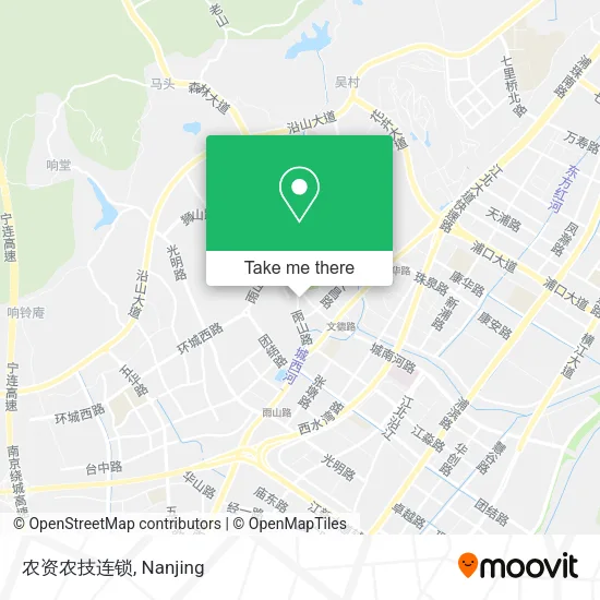 农资农技连锁 map