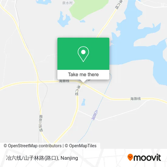 冶六线/山子林路(路口) map