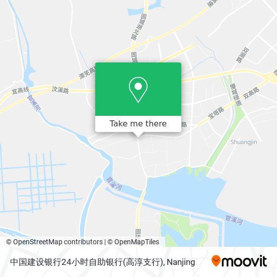 中国建设银行24小时自助银行(高淳支行) map