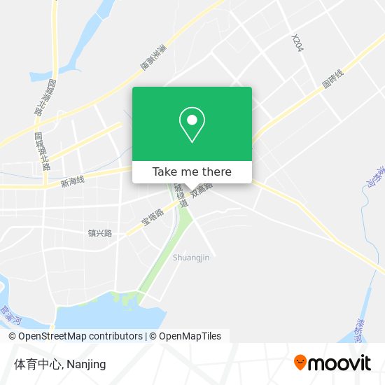 体育中心 map