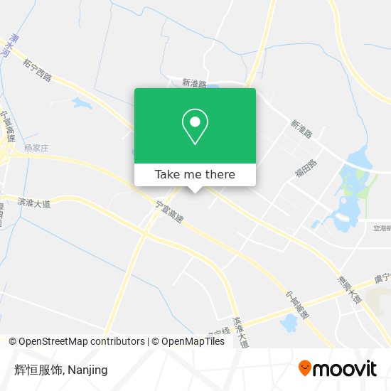 辉恒服饰 map