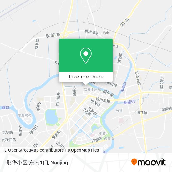 彤华小区-东南1门 map