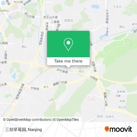 三胡草莓园 map