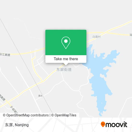 东屏 map